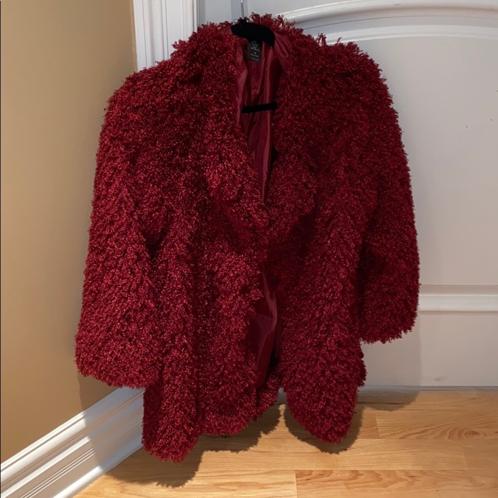 Fuzzy NWT cardigan!